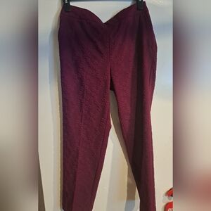 Elegant Purple Women's Pants